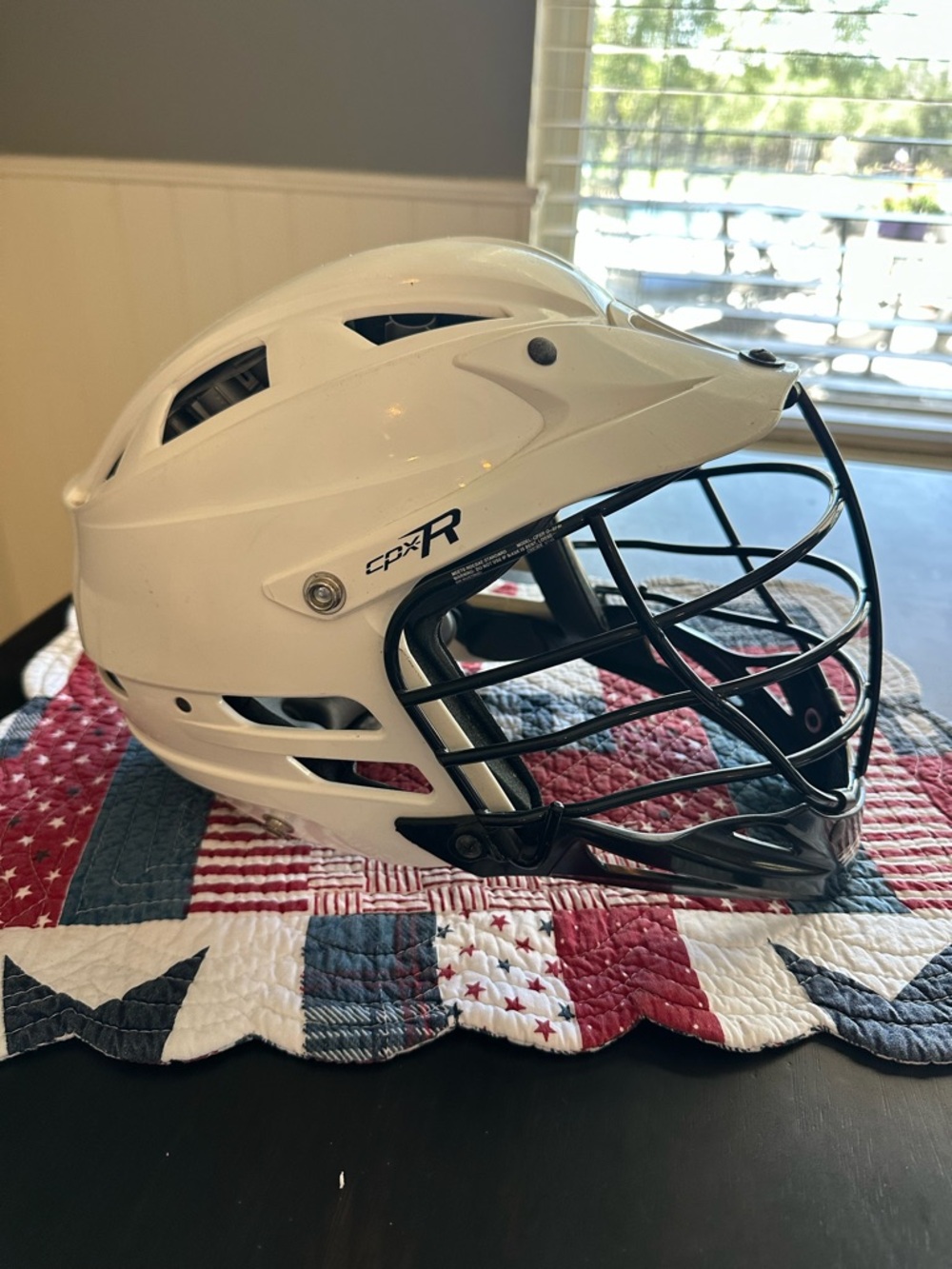 Cascade CPX-R Lacrosse Helmet with Black Face Mask